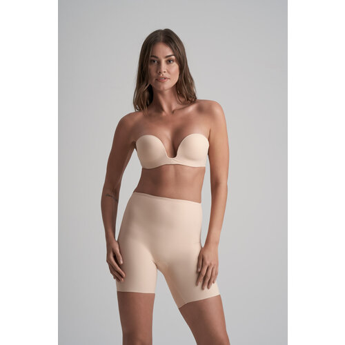 Low Back Mid Waist Short BYE BRA | Soft Nude