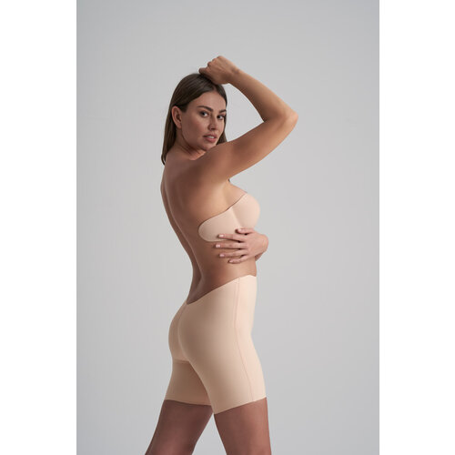 Low Back Mid Waist Short BYE BRA | Soft Nude