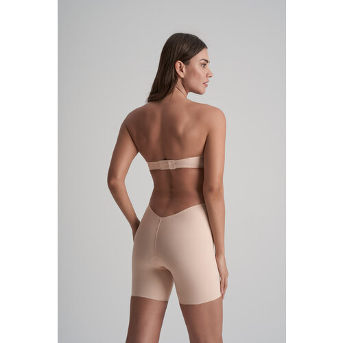 Low Back Mid Waist Short BYE BRA | Soft Nude