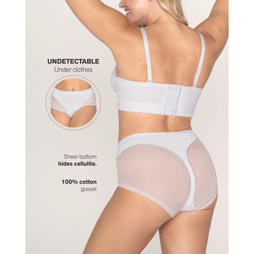 Truly Undetectable Comfy Panty Leonisa | White