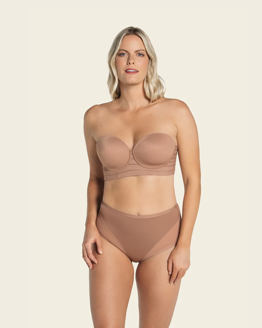 Truly Undetectable Comfy Panty Leonisa | Dark Nude