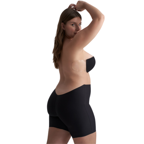 Bye Bra Low Back Mid Waist Short BYE BRA | Black