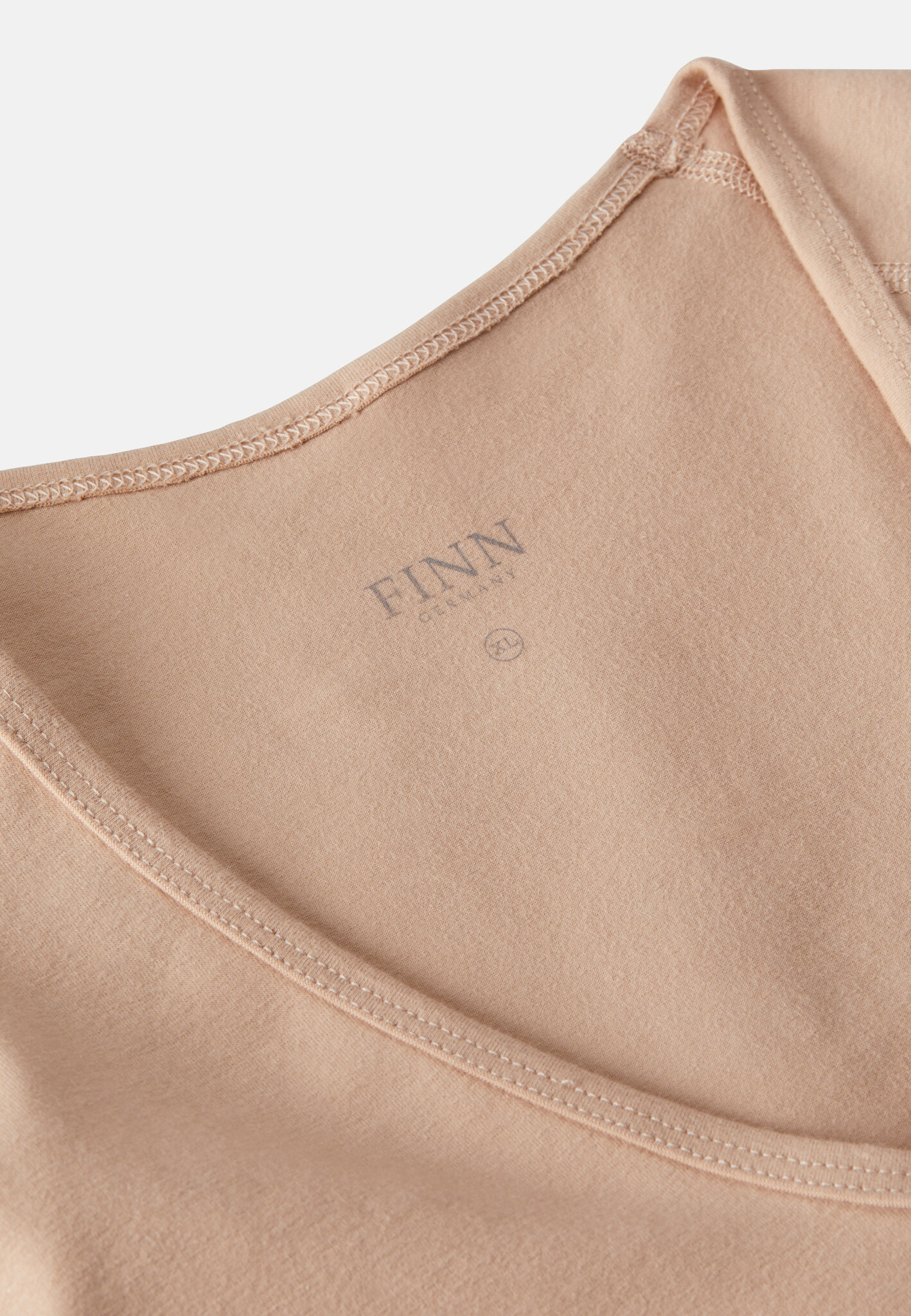 Cotton Compression T-Shirt FINN Design | Nude