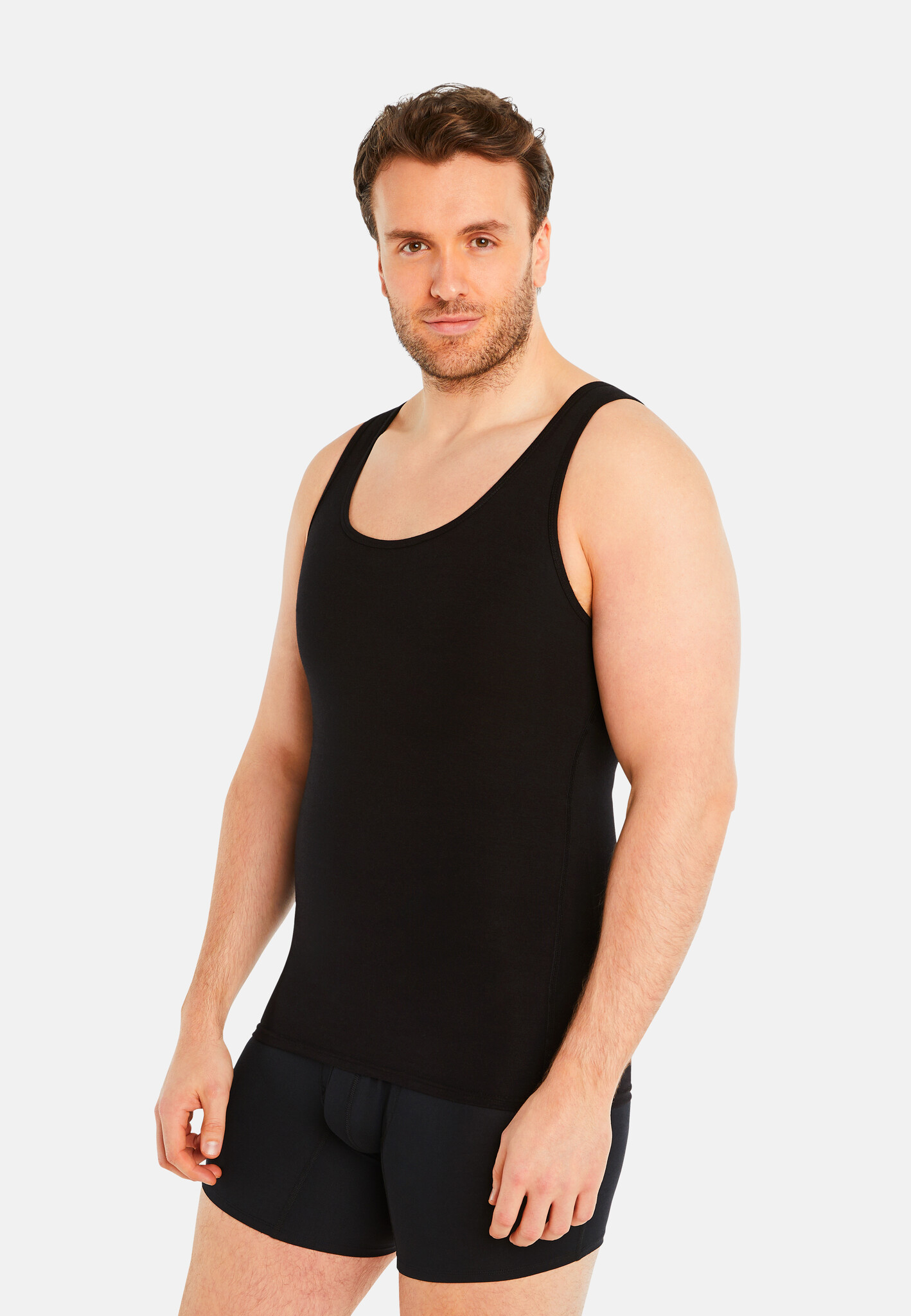 cotton compression tank
