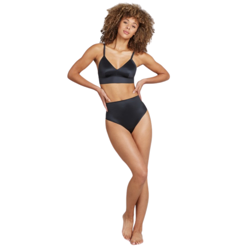 Spanx Shaping Satin Thong SPANX | Black