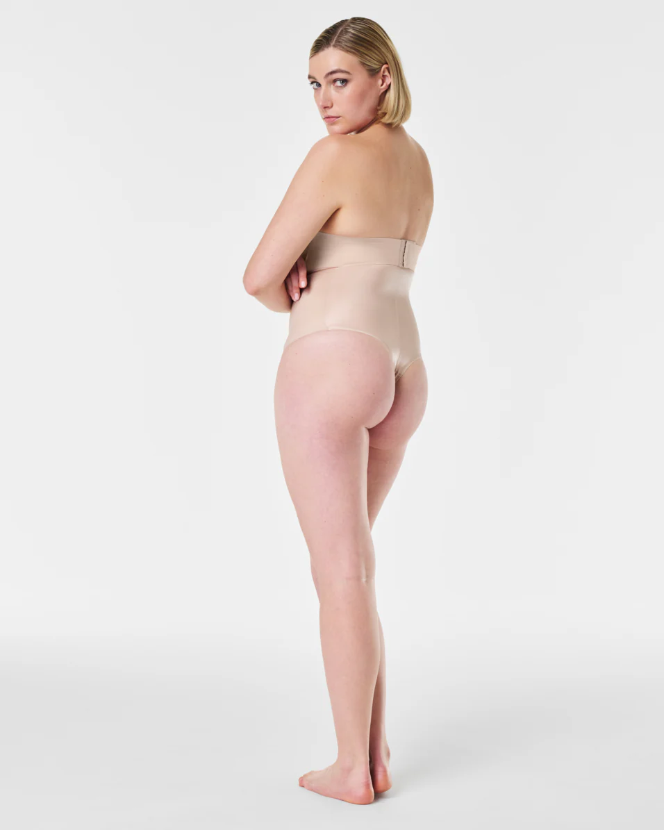 Thinstincts 2.0 High-Waisted Thong | Soft Nude