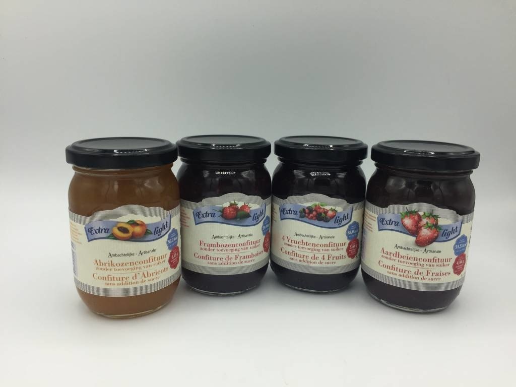 Suikerarme Confituur/ Jam Aardbeien Proslank
