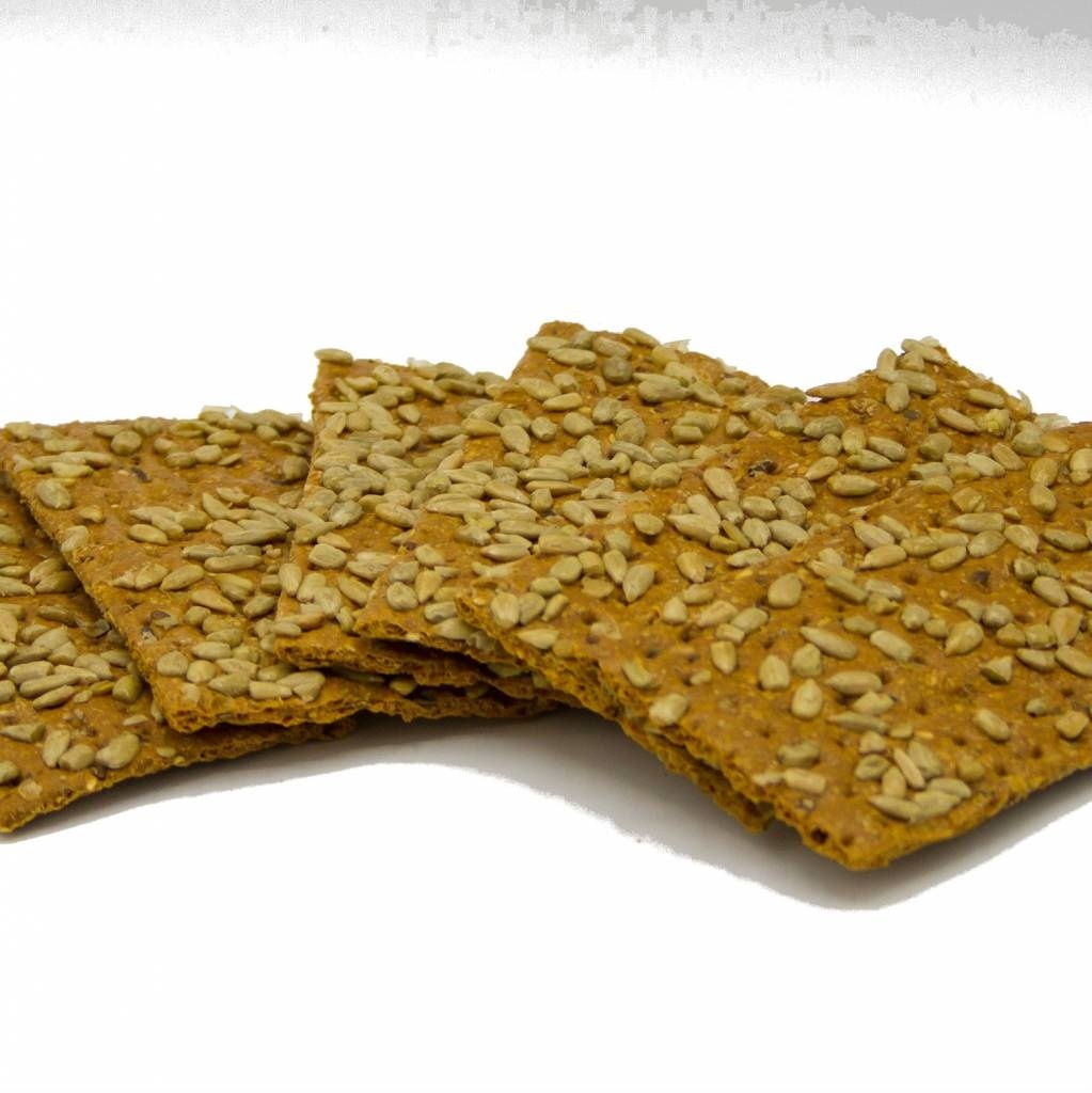 Suikerarme Crackers met zonnebloempitten Proslank 6 stuks