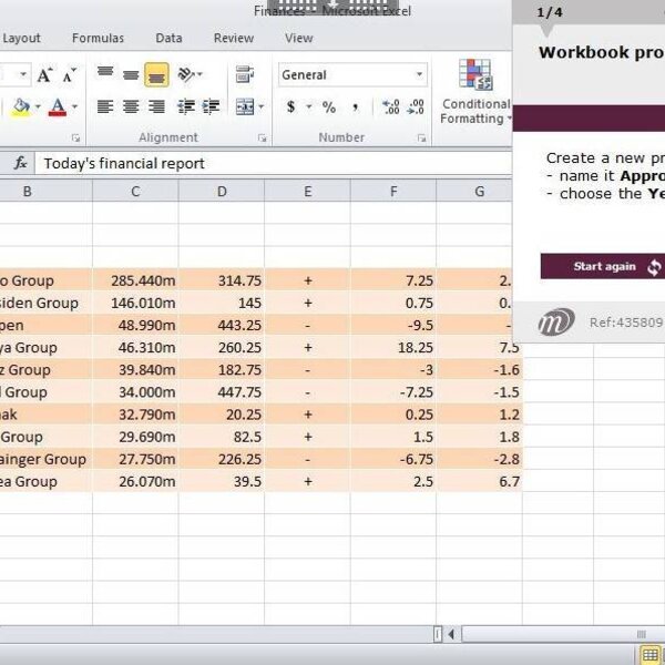 Excel 2010 Course E-learning Basics, Intermediate & Expert