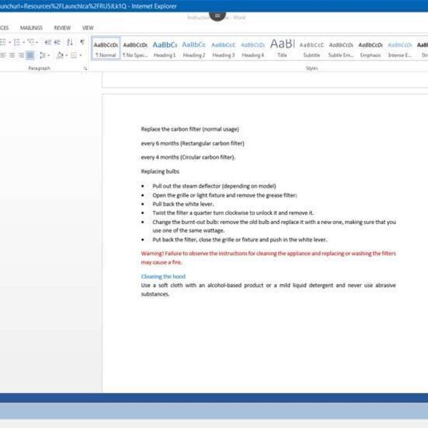 Word 2016  Course E-learning Intermediate & Expert