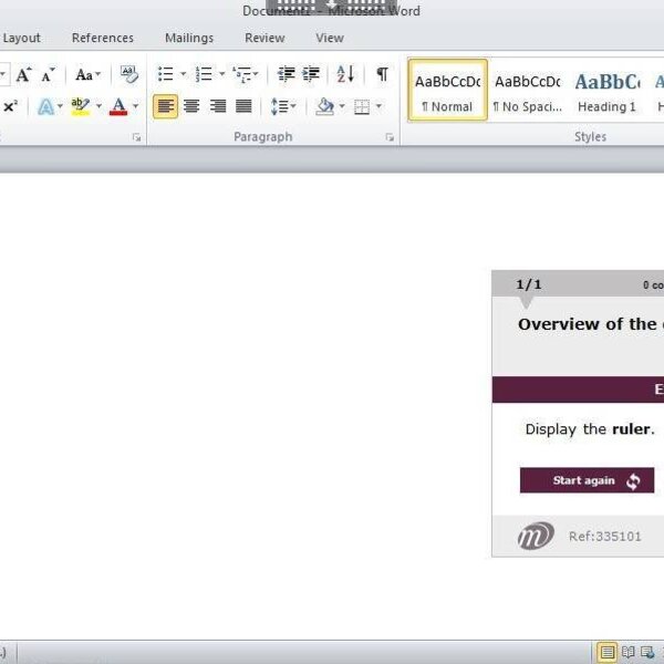 Word 2013 Course E-learning Basics