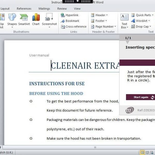 Word 2013 Course E-learning Basics