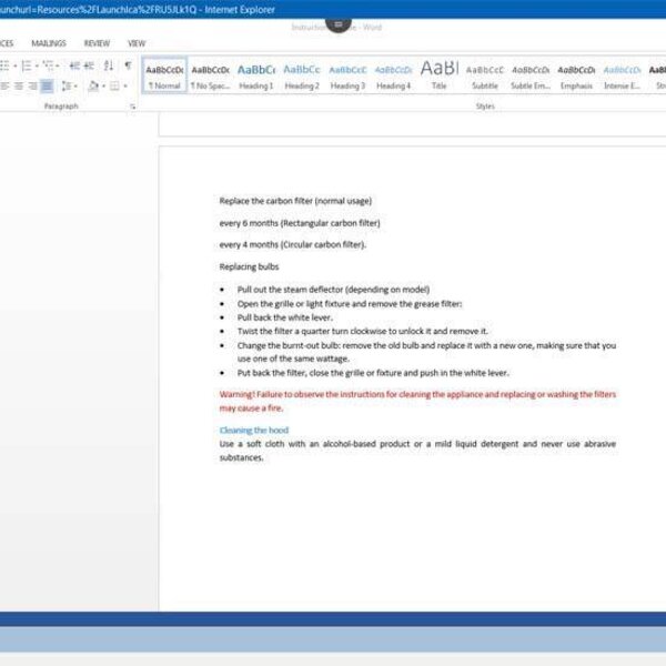 Word 2013 Course E-learning Basics & Intermediate