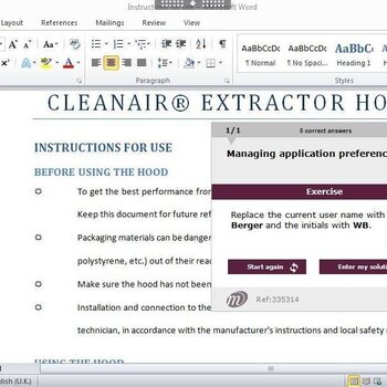 Word 2013  Course E-learning Intermediate & Expert