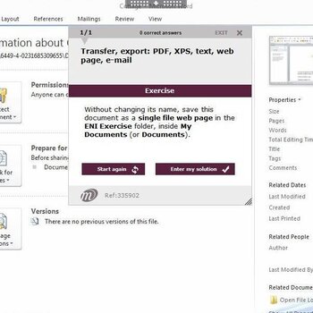 Word 2010 Course E-learning Basics, Intermediate & Expert
