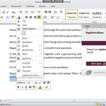 Word 2010 Course E-learning Basics & Intermediate