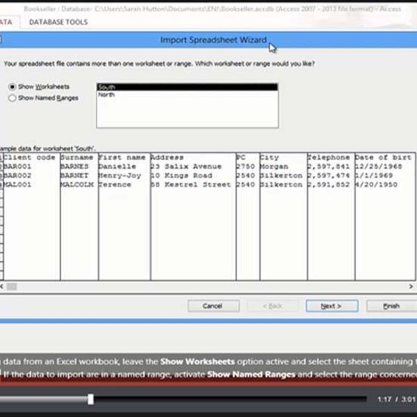 Access 2013 Course E-learning Basics