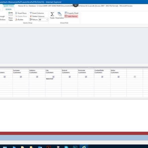 Access 2013 Course E-learning Intermediate