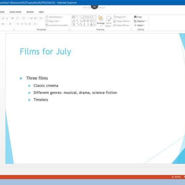 PowerPoint 2016 Course E-learning Custom-made