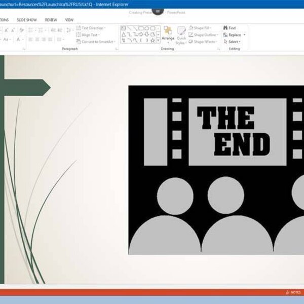 PowerPoint 2013 Course E-learning Custom-made