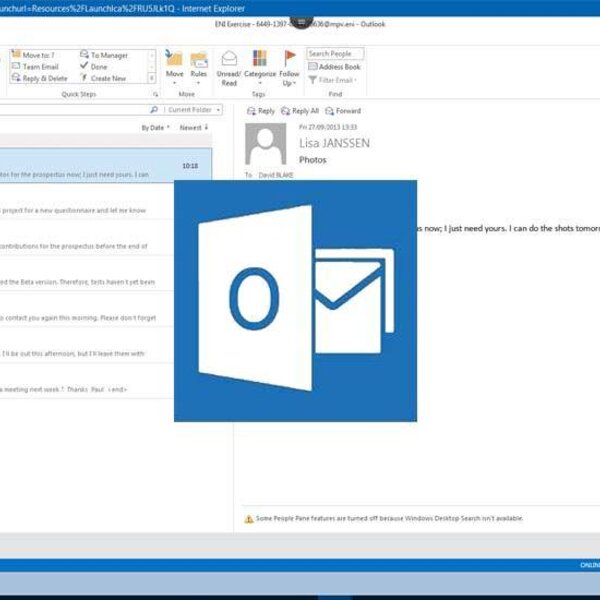 Outlook 2013 E-learning Course
