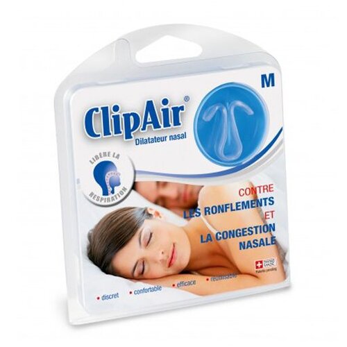 ClipAir Nasendilatator – Set mit 3 Größen (S, M, L) – Oscimed 