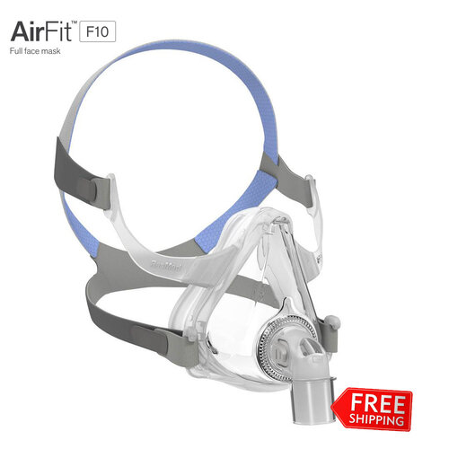 AirFit F10 - Neus-Mond CPAP masker  - ResMed 