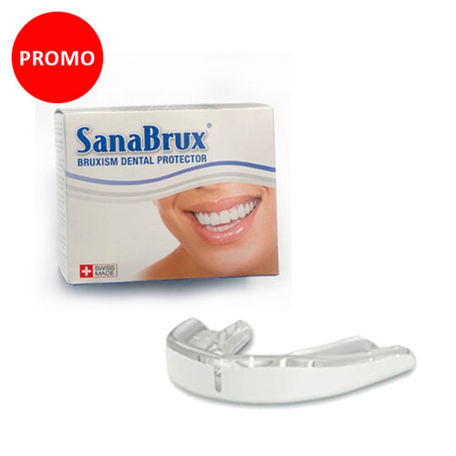 Sanabrux gouttière dentaire contre le grincement des dents - Bruxisme - Oscimed 