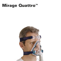 thumb-Mirage Quattro - Full Face cpap mask - ResMed-2