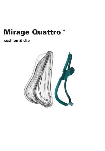 Mirage Quattro - Coussin facial  et clip 