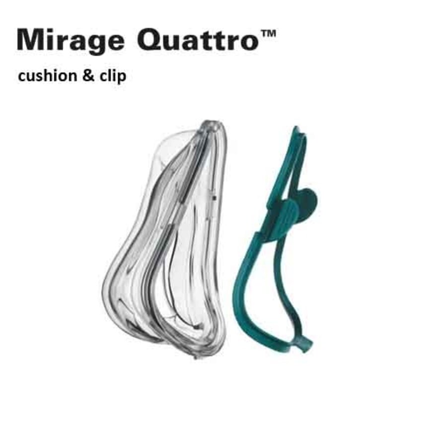 Mirage Quattro - Coussin facial et clip-1