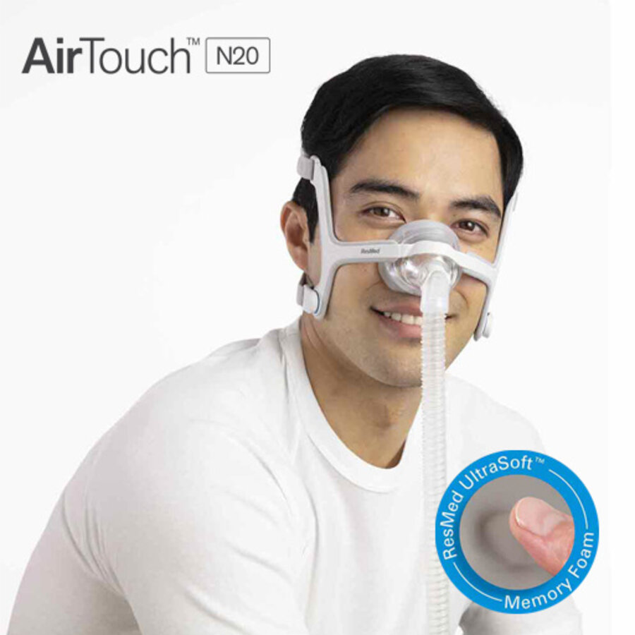 AirTouch N20 - Masque CPAP/PPC  nasal - ResMed-3