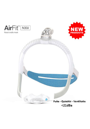 AirFit N30i QuietAir- Under the nose - Nasal mask - ResMed 