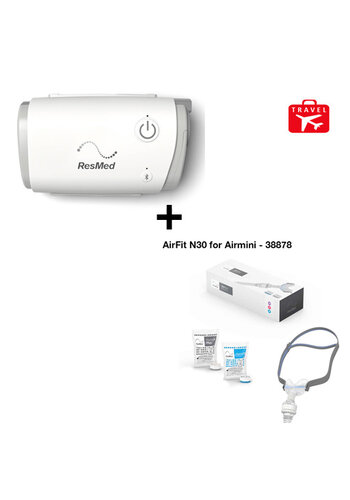 Travel CPAP Airmini +  AirFit N30 