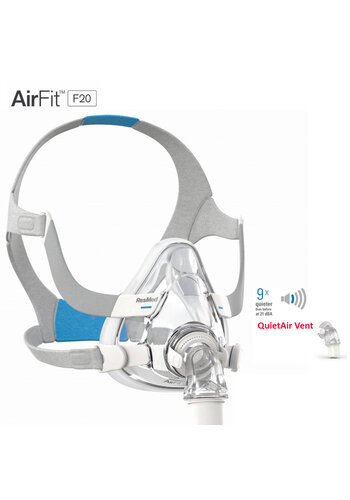 AirFit F20 - Masque Facial CPAP/PPC  - ResMed 