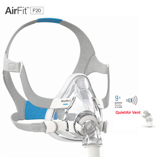 AirFit F20 - CPAP Full Face Mask - ResMed 
