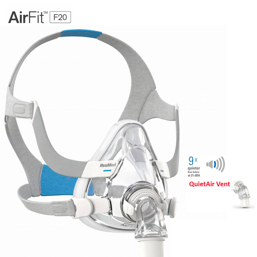 AirFit F20 - CPAP Full Face  Mask - ResMed-1