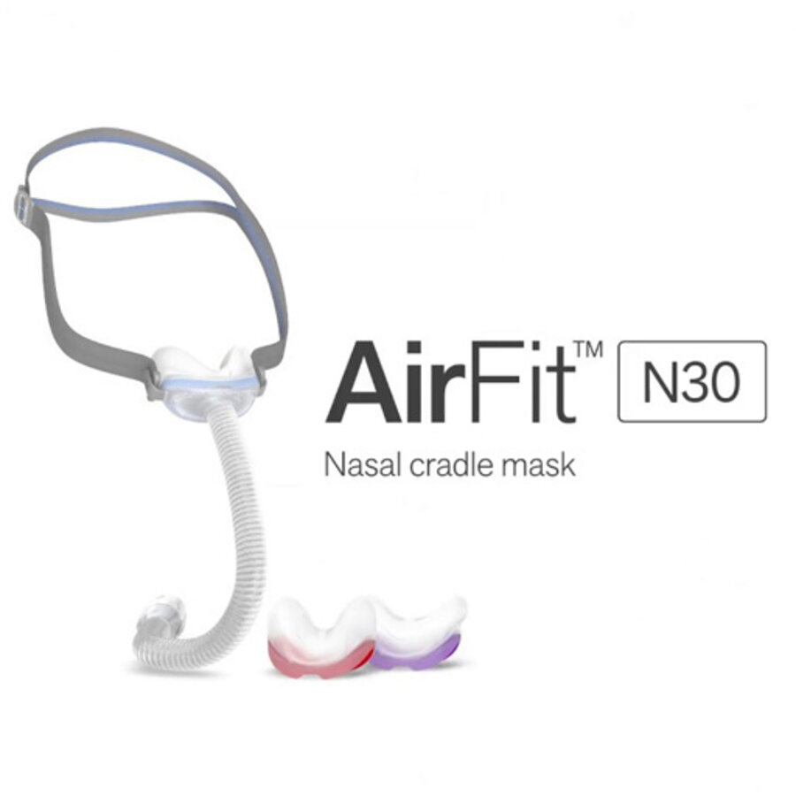 AirFit N30 - nasal cradle mask - ResMed-1