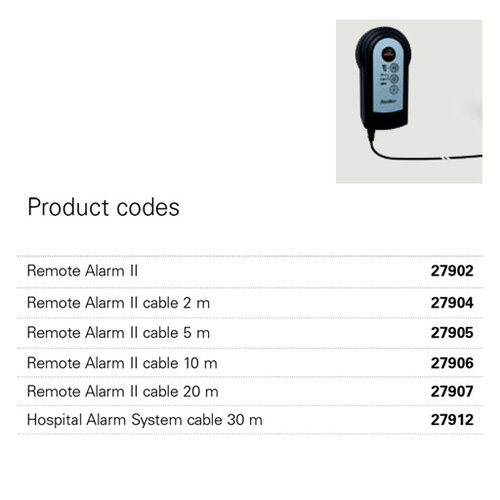 Remote Stellar Alarm II cable 5 m - ResMed 