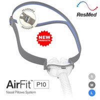 thumb-AirFit P10 - Masque Narinaire CPAP/PPC  - ResMed-1