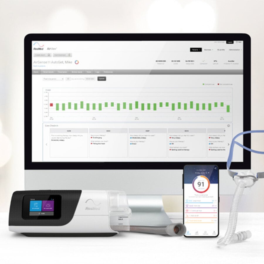 AirSense 11 AutoSet CPAP Machine with HumidAir 11 cleanable-5