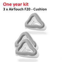 thumb-AirTouch F20 - Foam Cushion - 1 Jaar Kit - ResMed-1