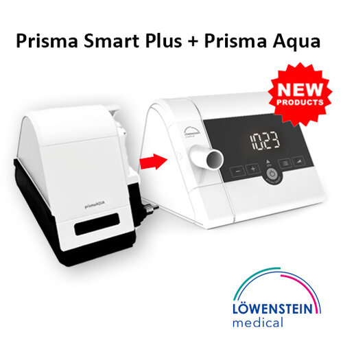 Prisma Smart Plus + Prisma  Aqua - Autocpap - Loewenstein Medical 