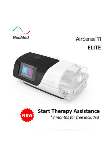ResMed AirSense 11 Elite CPAP-apparaat met HumidAir 11 Cleanable 