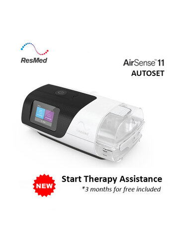 ResMed AirSense 11 AutoSet CPAP-apparaat met HumidAir 11 cleanable 