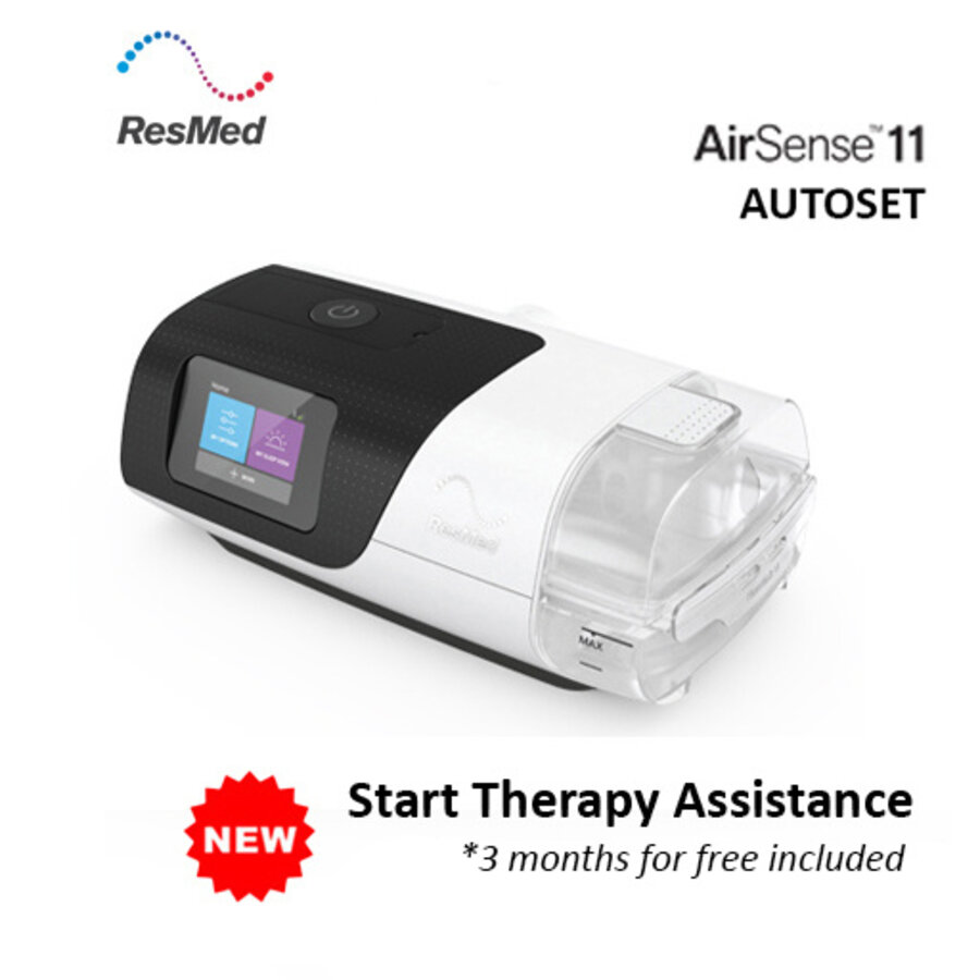 ResMed AirSense 11 AutoSet CPAP Machine with HumidAir 11 cleanable-1