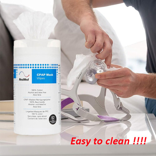 CPAP Mask Wipes Tube  - ResMed 