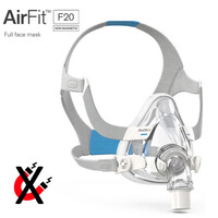 thumb-AirFit F20 - Masque Facial CPAP/PPC - ResMed - Non Magnetic-1
