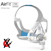 thumb-AirFit F20 - Volgelaats CPAP masker  -  Non Magnetic - ResMed-1