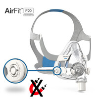 thumb-AirFit F20 – CPAP-Full Face maske – Non Magnetic - ResMed-3